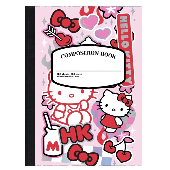 GLOSSY Composition Notebook - Picture 10 of 13